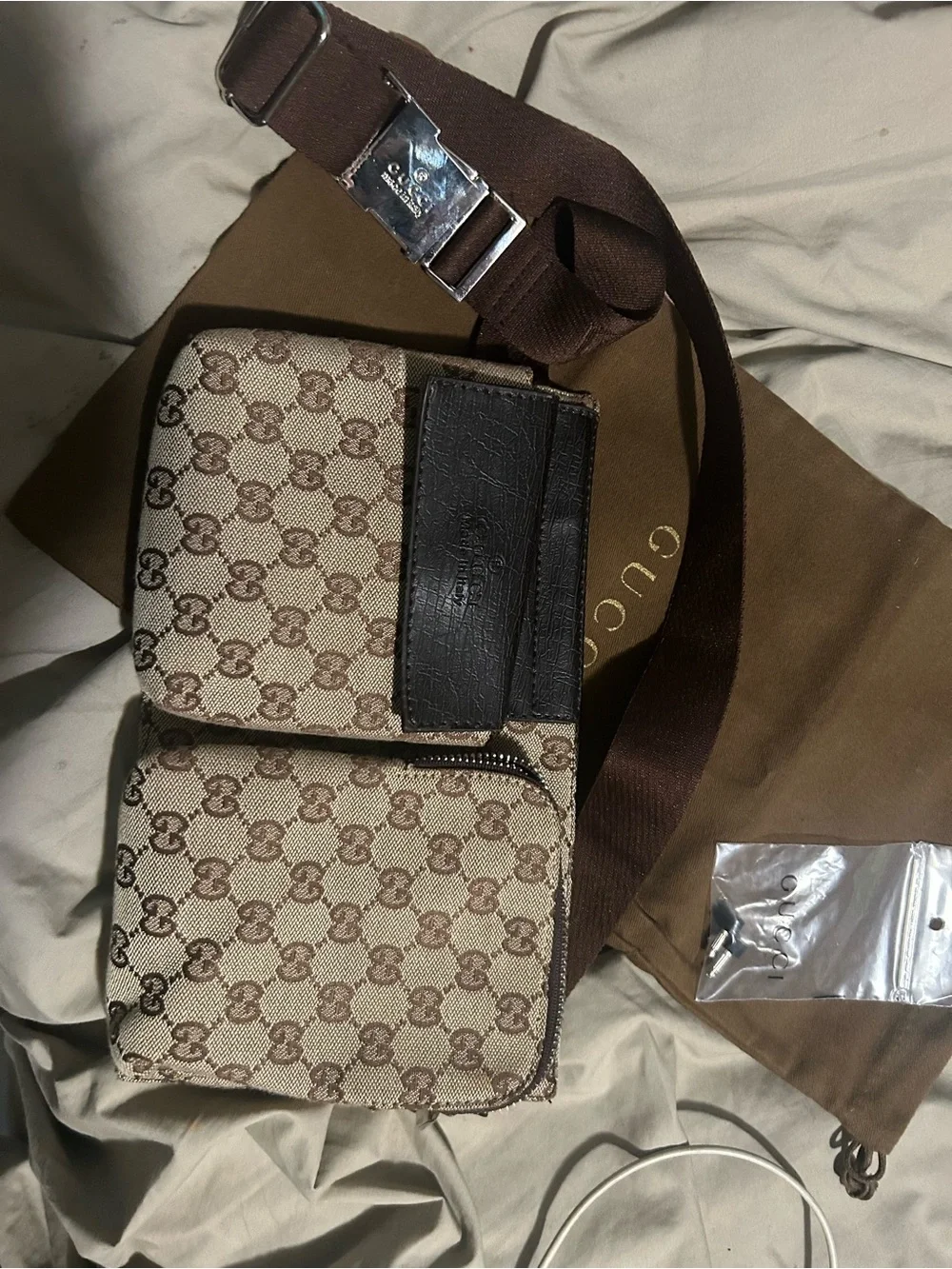 Gucci bum bag. In dust bag. Brand new